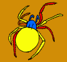 Dibujo Araña venenosa pintado por LUCIO