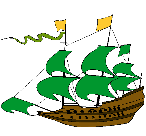 Velero del siglo XVII