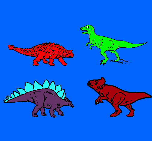 Dinosaurios de tierra