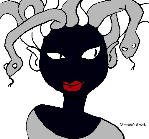 Mujer medusa