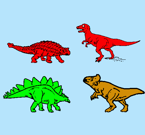 Dinosaurios de tierra