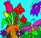 Dibujo Fauna y flora pintado por bellisima