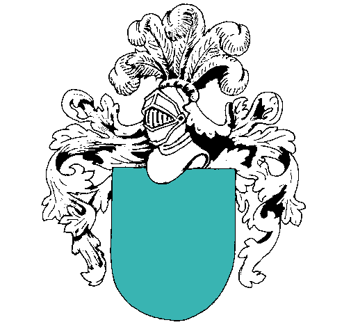 Escudo de armas y casco