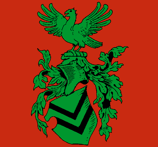 Escudo de armas y aguila 