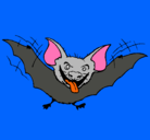 Dibujo Murciélago con la lengua fuera pintado por MARCEGEA