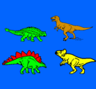 Dibujo Dinosaurios de tierra pintado por jorge.m