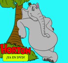 Dibujo Horton pintado por panchitOO