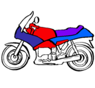 Dibujo Motocicleta pintado por david