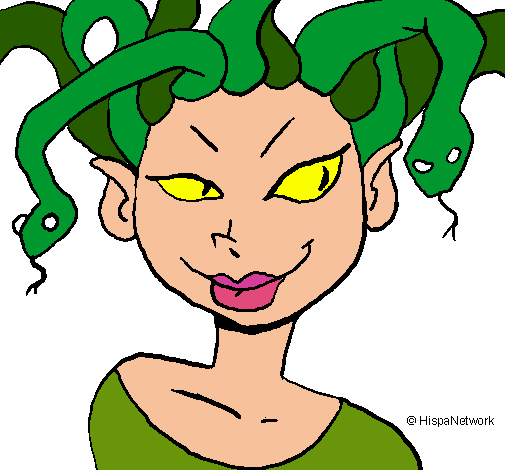 Mujer medusa