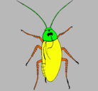 Dibujo Cucaracha grande pintado por alex