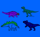 Dibujo Dinosaurios de tierra pintado por ARESYAEL