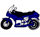 Dibujo Motocicleta pintado por saul