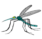 Dibujo Mosquito pintado por vero