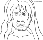 Dibujo Homo Sapiens pintado por santiago