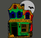 Dibujo Casa del misterio II pintado por Mario