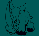 Dibujo Rinoceronte II pintado por NAOMIGUADALUPE5