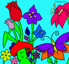 Dibujo Fauna y flora pintado por paolarejon