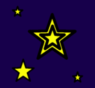 Dibujo Estrellas pintado por juliette