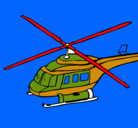 Dibujo Helicóptero  pintado por NICOLAS