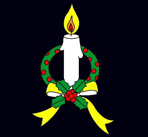 Vela de navidad III