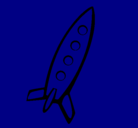Dibujo Cohete II pintado por CLARAALARCON