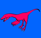 Dibujo Velociraptor II pintado por .oiii889y7899