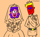 Dibujo Boda real pintado por manueljesus