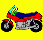 Dibujo Motocicleta pintado por christhyan