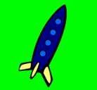 Dibujo Cohete II pintado por plkpjlm/m