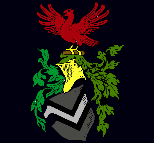 Escudo de armas y aguila 