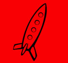Dibujo Cohete II pintado por zoeyjere