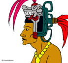 Dibujo Jefe de la tribu pintado por josue