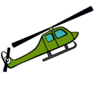 Dibujo Helicóptero de juguete pintado por edison