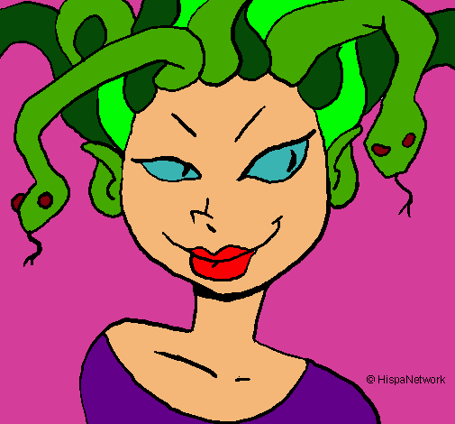 Mujer medusa