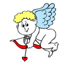 Dibujo Cupido pintado por sevaliente