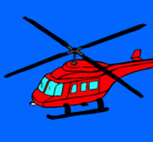 Dibujo Helicóptero  pintado por MARIO