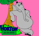 Dibujo Horton pintado por BRAYAN