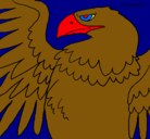 Dibujo Águila Imperial Romana pintado por YVESYYAHIZA