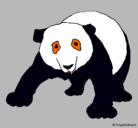 Dibujo Oso panda pintado por DUARTEJULIETA