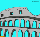 Dibujo Coliseo pintado por alexis