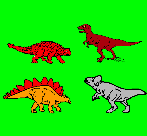 Dinosaurios de tierra