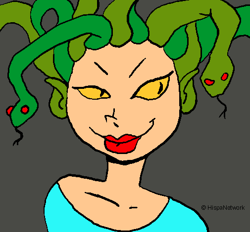 Mujer medusa