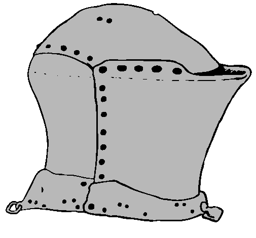 Casco de caballero