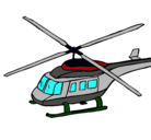Dibujo Helicóptero  pintado por john