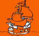 Dibujo Barco pintado por artyuro