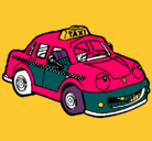 Dibujo Herbie Taxista pintado por joel