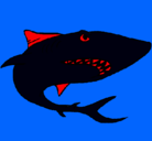 Dibujo Tiburón pintado por gkgjnjinyjufjvm