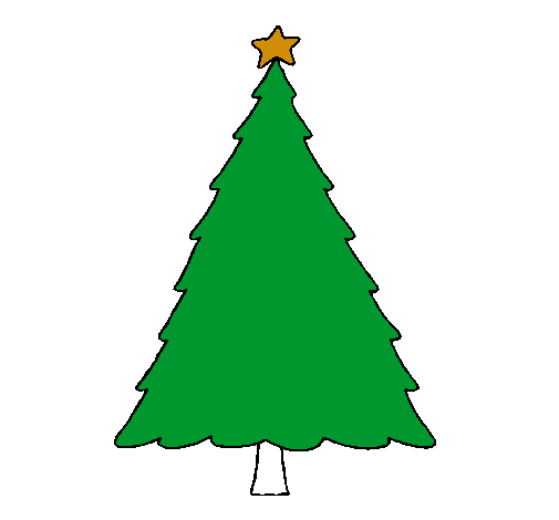 Árbol con estrella