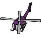 Dibujo Helicóptero V pintado por borreguito
