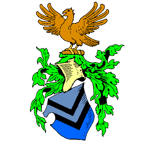 Escudo de armas y aguila 